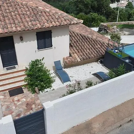 Superbe Villa, Incroyable Vue Mer, Avec Piscine Privative A Solenzara *